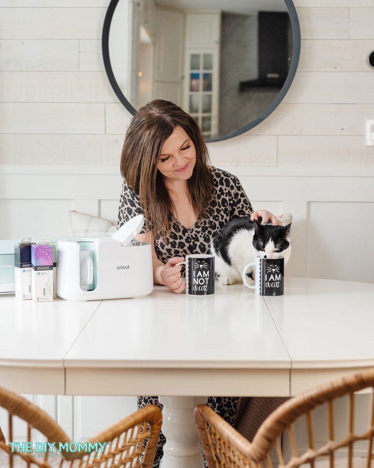 Make a Mug for You & Your Cat with Cricut